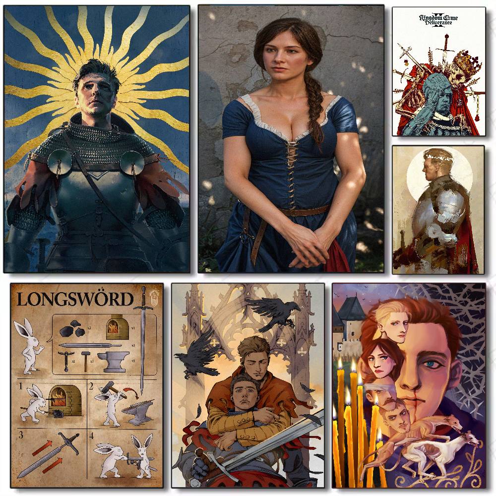 Gaming Accessories Wall - Крутая серия, игровая мода, постер Kingdom
