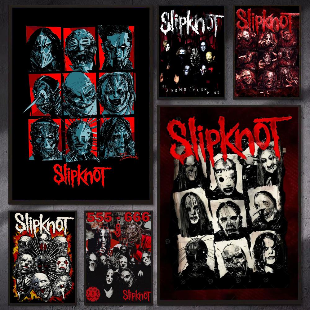 Gaming Accessories Wall - Рок-постер группы Slipknot: современные эстетичные постеры,