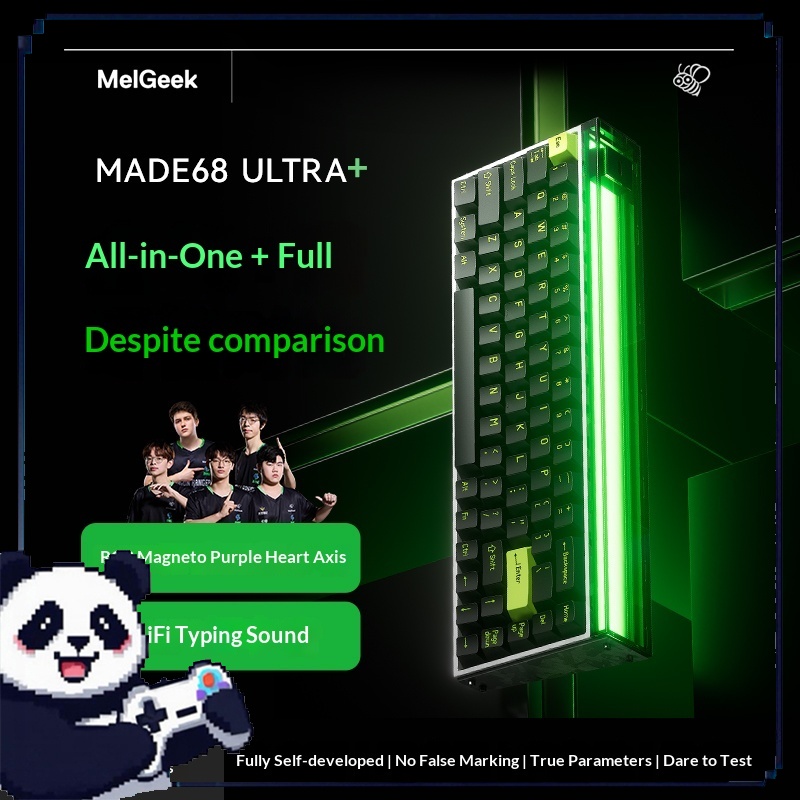 Gaming Accessories For Valorant - MelGeek MADE68UItra + игровая клавиатура с
