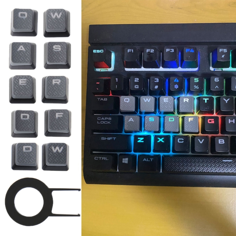 Gaming Accessories Aesthetic - Нескользящие колпачки для клавиш с 10
