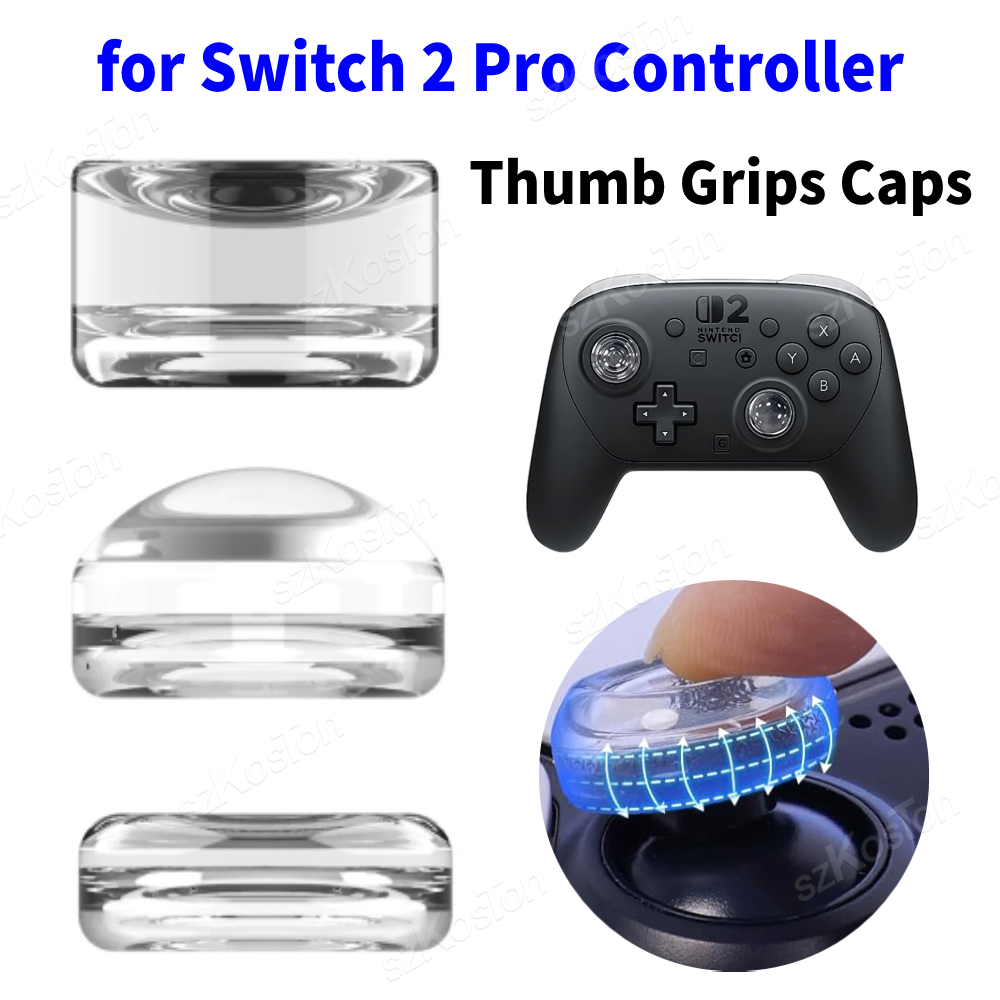 Japanese Gaming Accessories - Прозрачные колпачки для большого пальца для