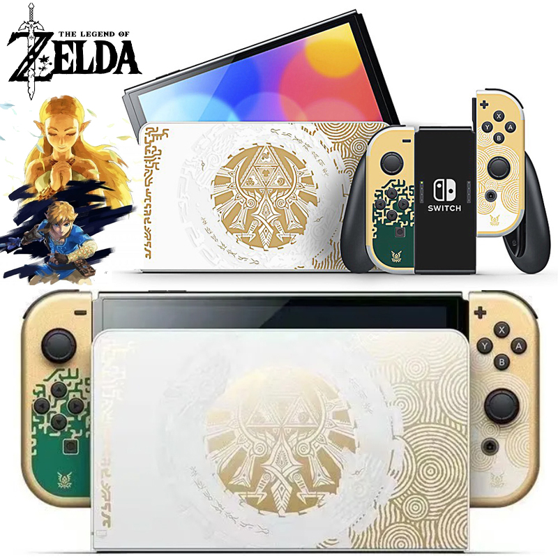Japanese Gaming Accessories - Лимитированная наклейка на консоль Zelda Tears