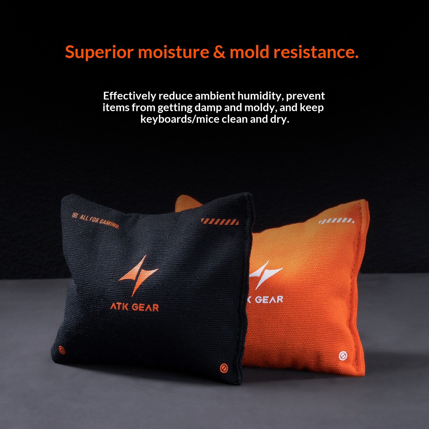 Gaming Accessories For Valorant - Накладки на ладони ATK Esports для