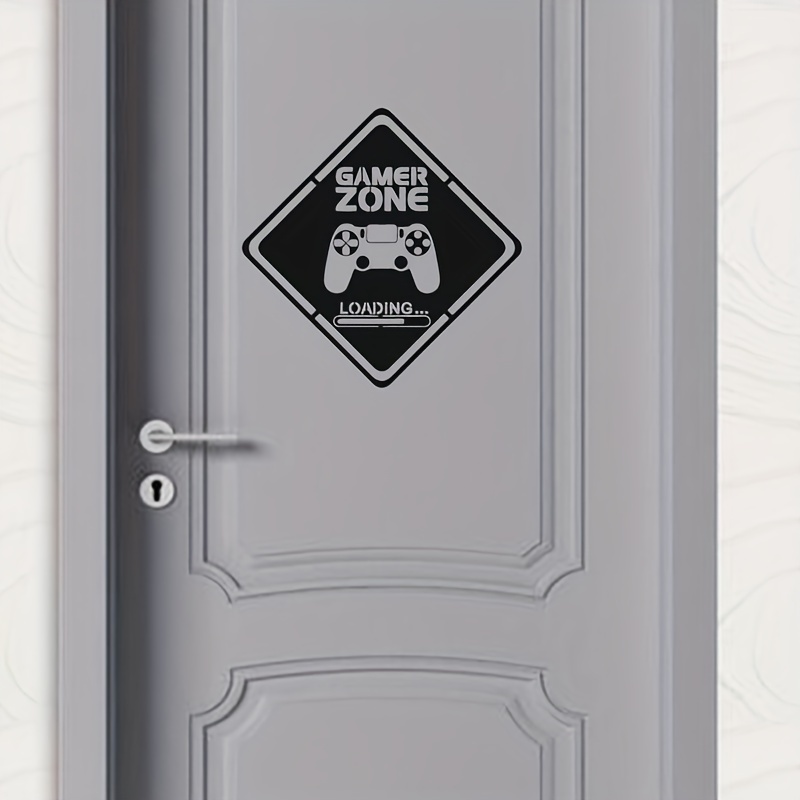 Gaming Accessories Wall - 1 шт., настенная виниловая наклейка с