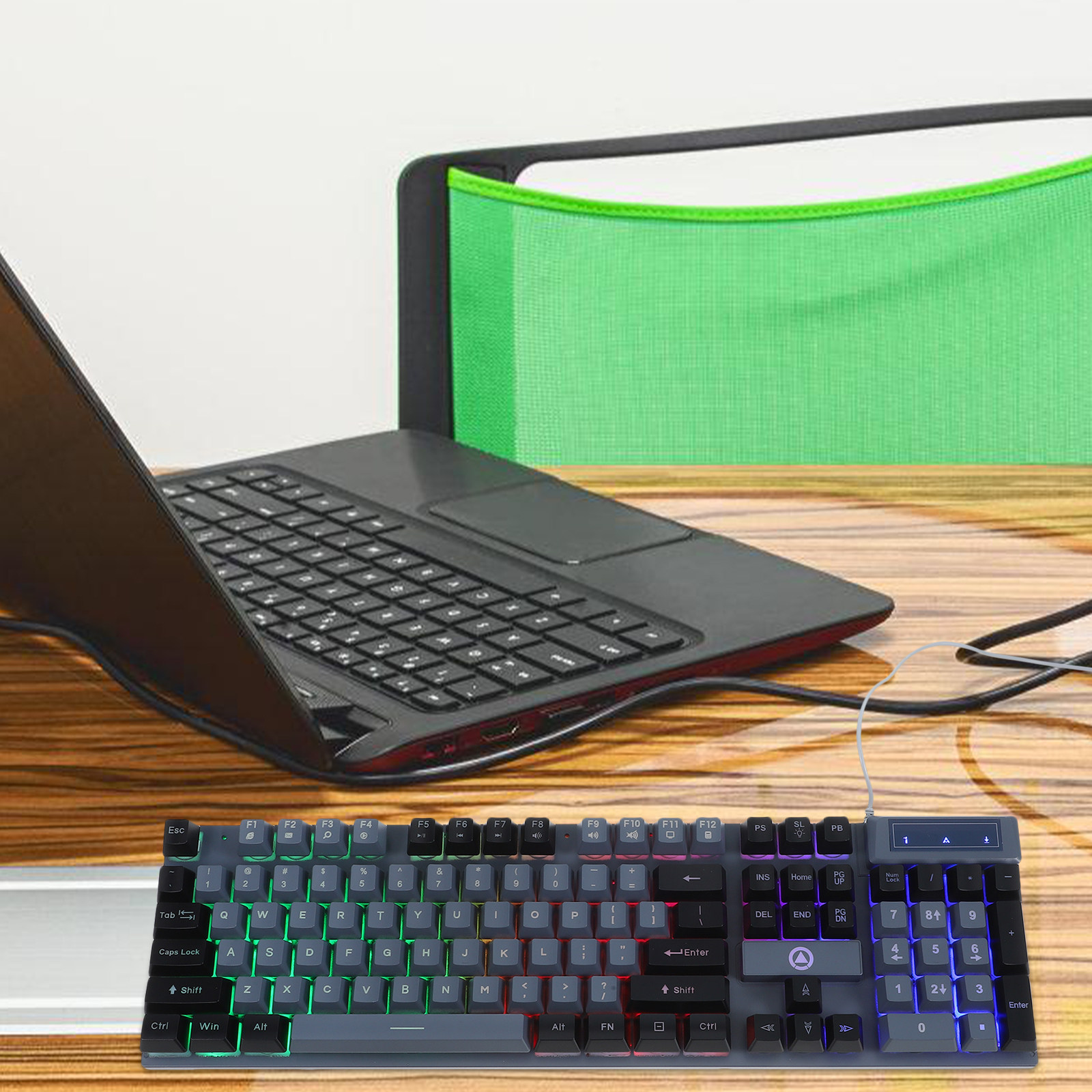 Gaming Hardware And Accessories - Игровая клавиатура RGB, 104 клавиши, полноразмерная