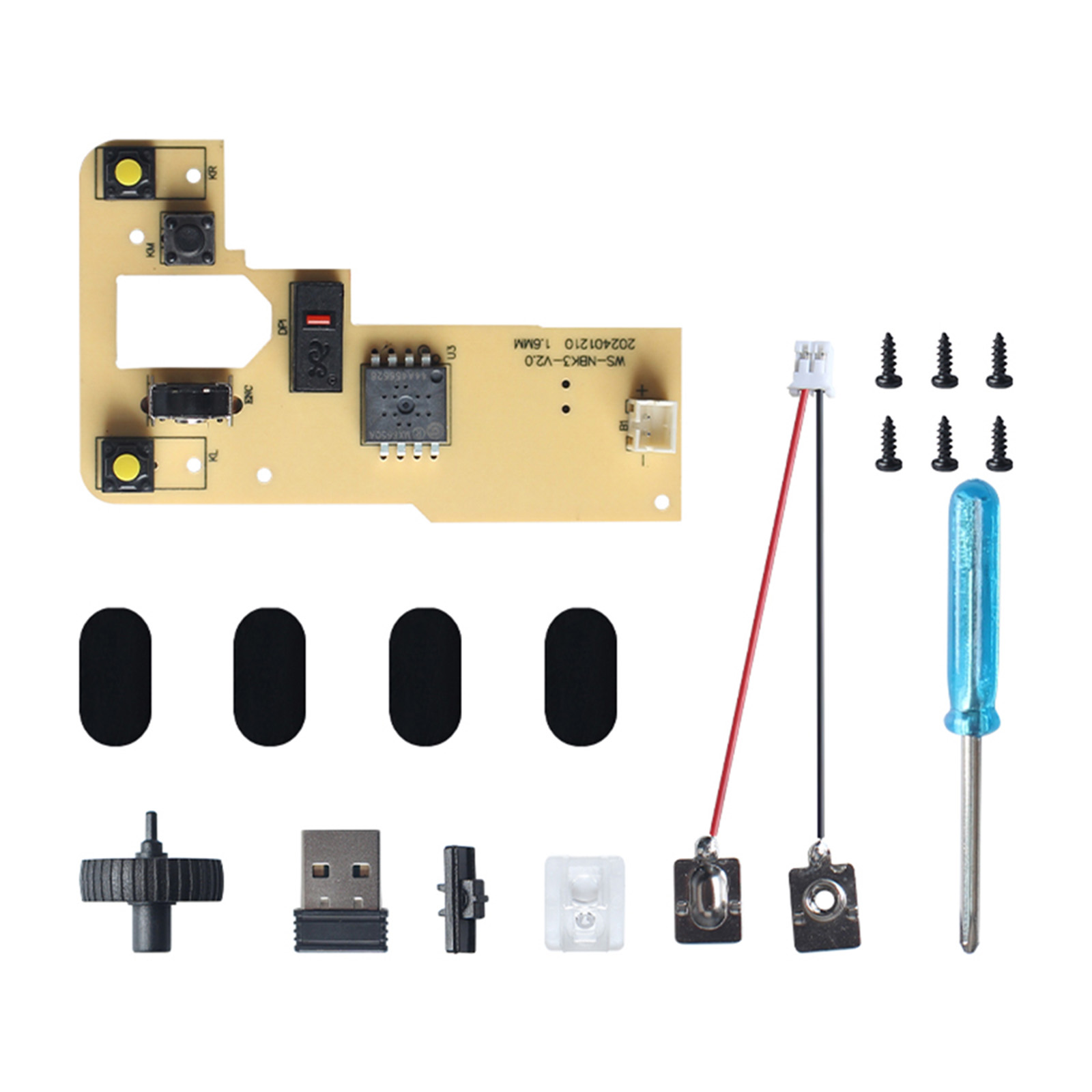 Gaming Hardware And Accessories - 1 комплект, беспроводная мышь «сделай сам»,