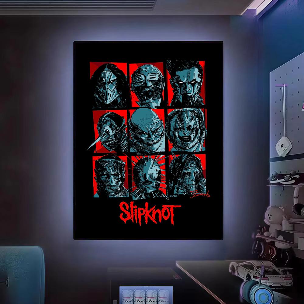 Рок-постер группы Slipknot: со – обзор и цена Gaming Accessories Wall