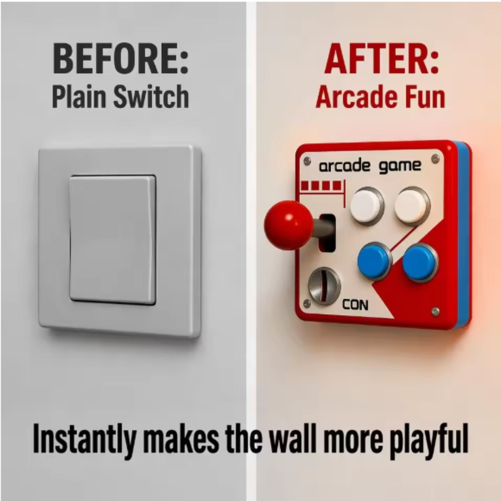 Ретро-накладка на джойстик для – обзор и цена Gaming Accessories Wall
