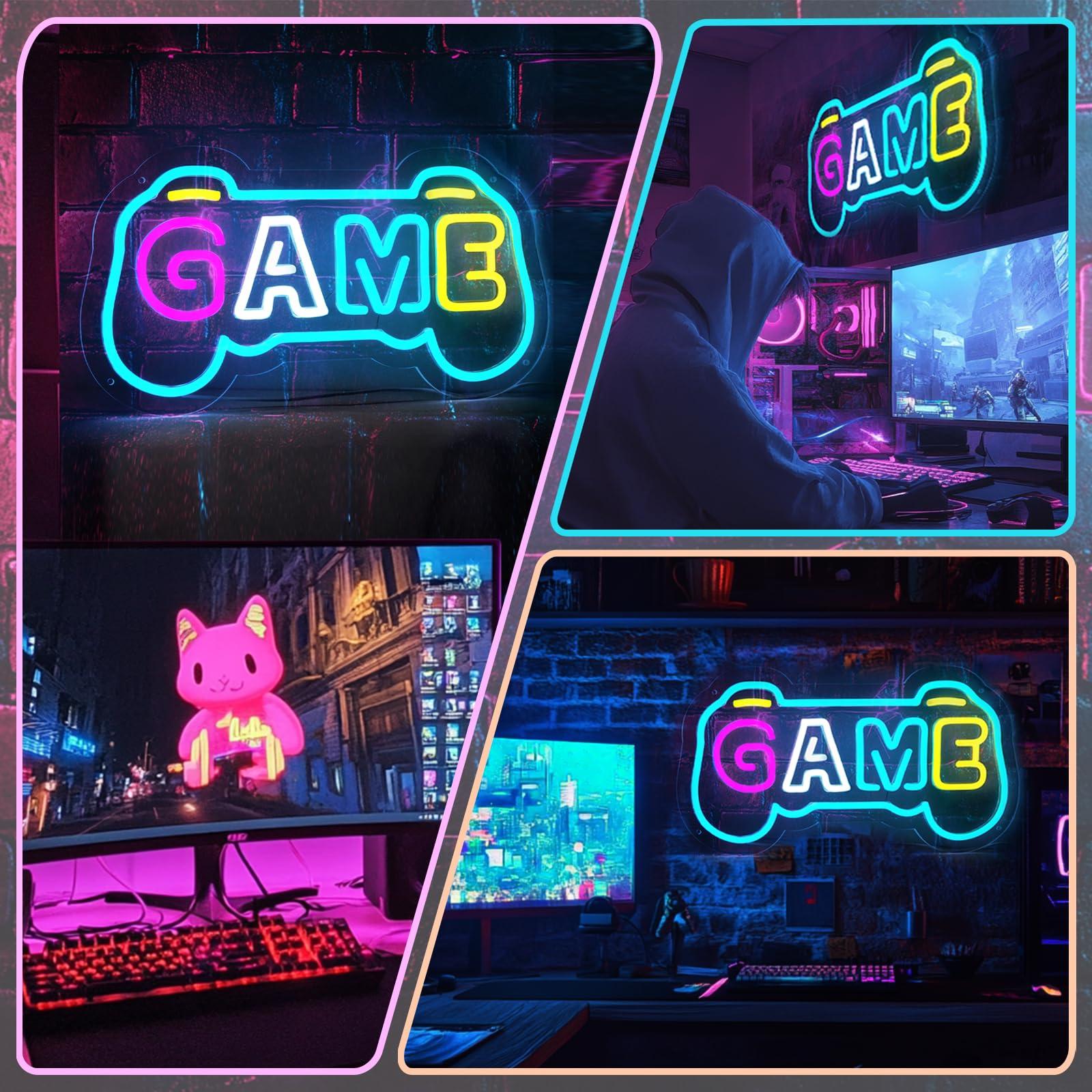 Неоновая вывеска для геймерско – обзор и цена Gaming Accessories Boys