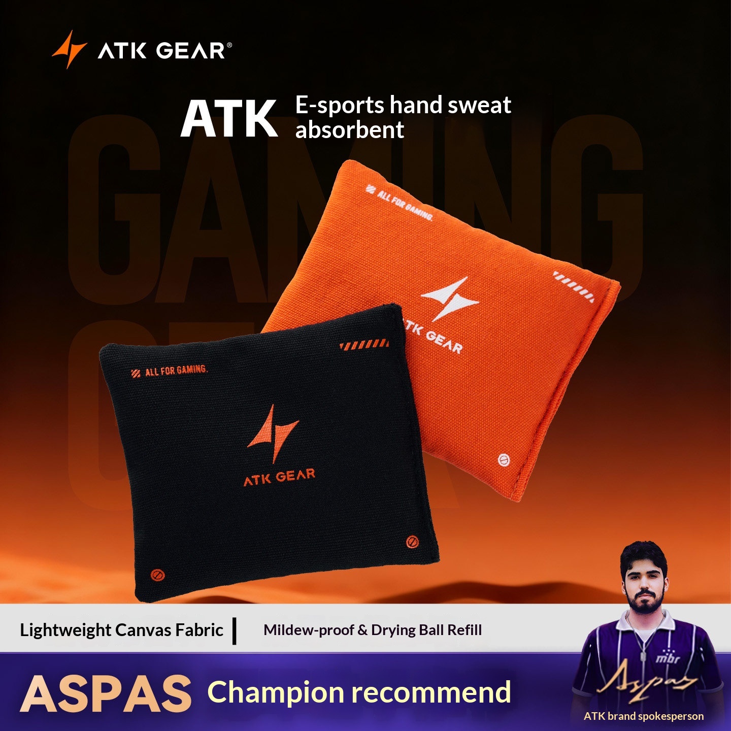 Накладки на ладони ATK Esports – обзор и цена Gaming Accessories For Valorant