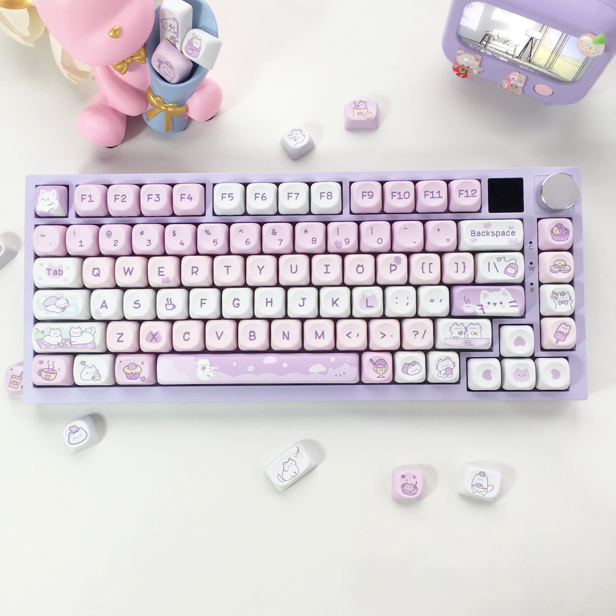 95 клавиш, колпачки для клавиш – обзор и цена Gaming Accessories Aesthetic