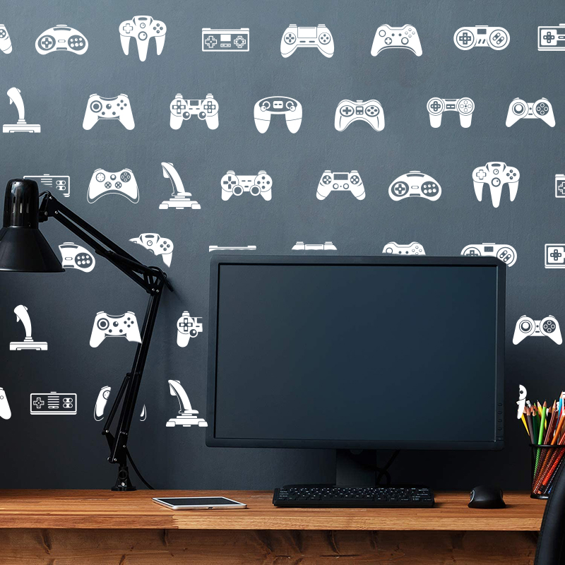 39 шт., наклейки на стену для  – обзор и цена Gaming Accessories Wall