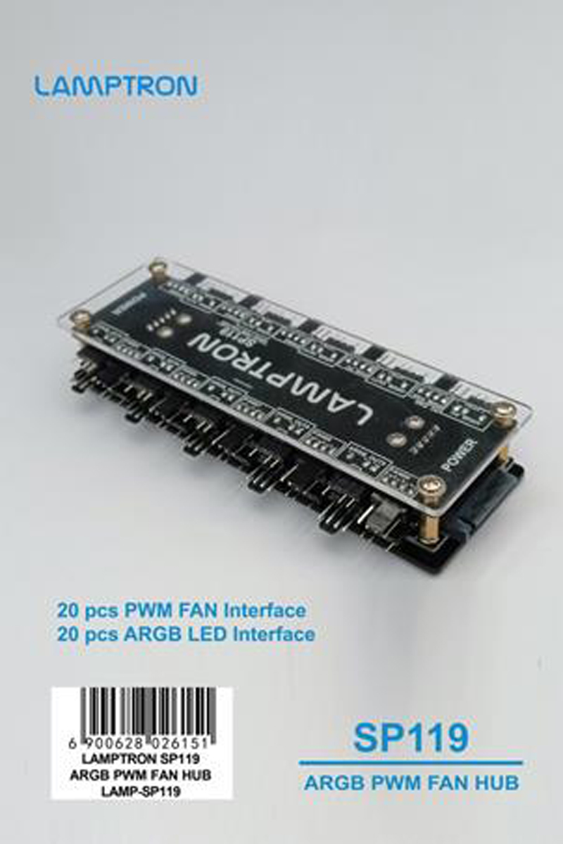 LAMPTRON 20-канальный ARGB PWM – обзор и цена Gaming Hardware And Accessories